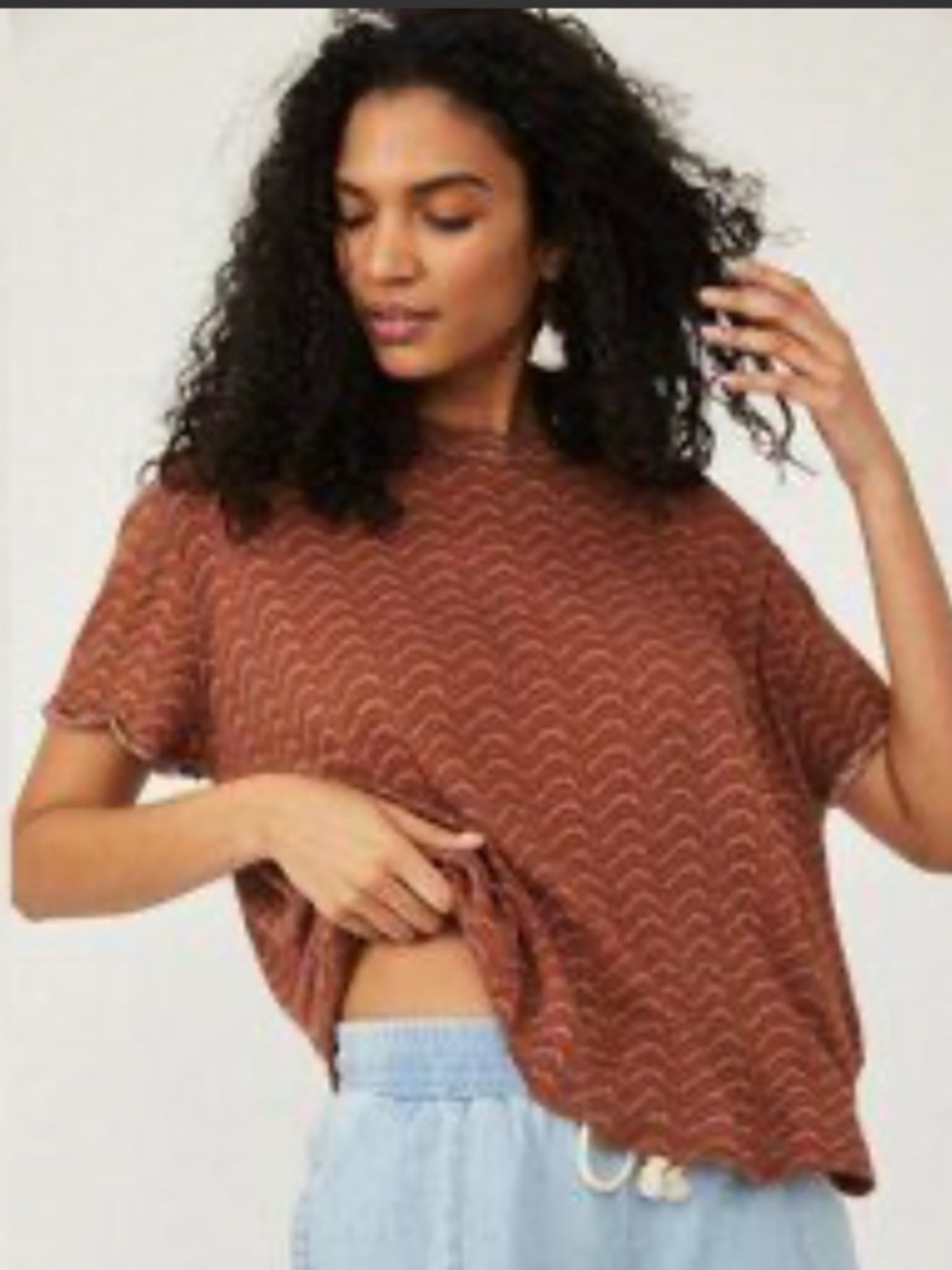 Free People We the Free Bali Backpacker T-shirt
